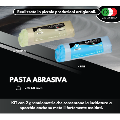 Kit Lucidatura Metalli 150 mm + Supporto – Scopri