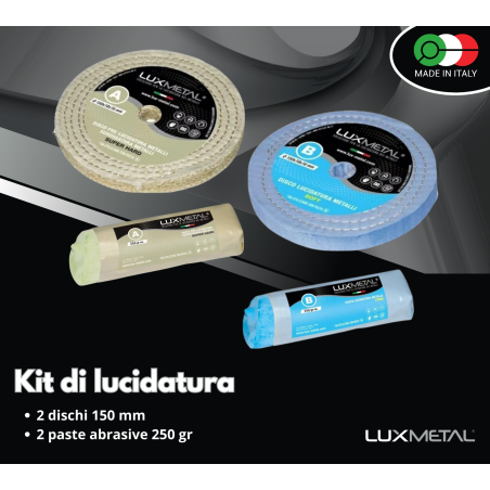 KIT 01/150 PULIDO DE METALES