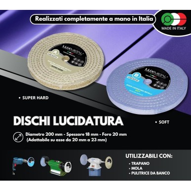 Kit Lucidatura Metalli 200 mm – Scopri Ora