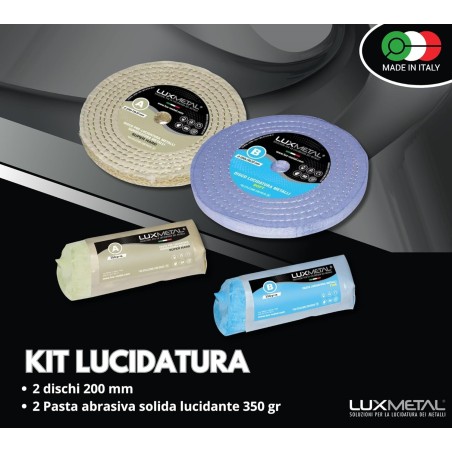 KIT 01/200 PULIDO DE METALES