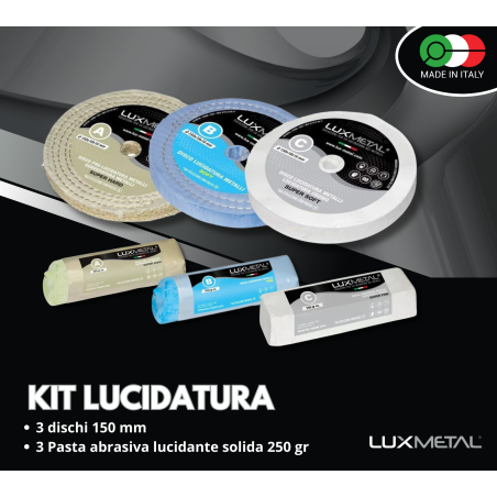 KIT 02/150 PULIDO DE METALES