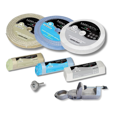 KIT 02/150 POLISSAGE METAUX + SUPPORT FORET PLASTIQUE