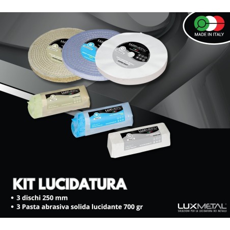 KIT 02/250 PULIDO DE METALES
