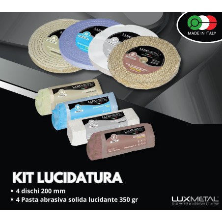 KIT 03/200 PULIDO DE METALES