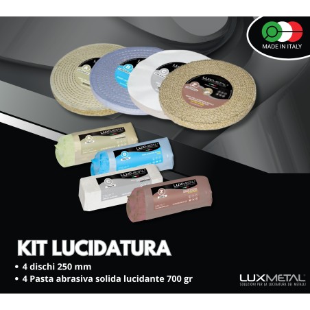 KIT 03/250 PULIDO DE METALES