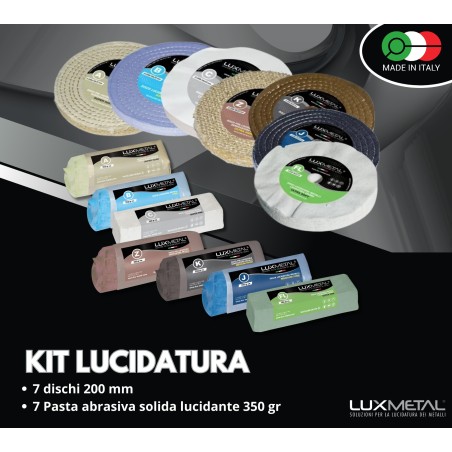 KIT 05/200 POLISSAGE DES METAUX