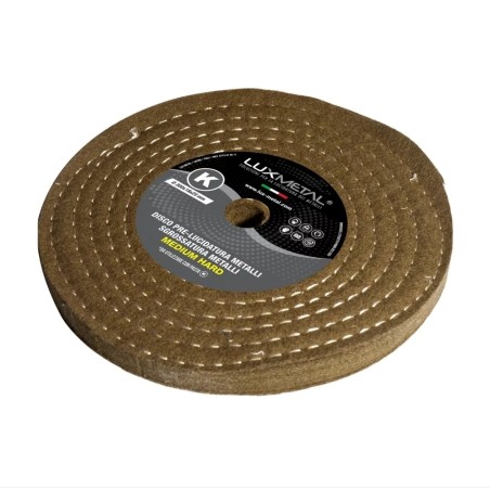 DISC "K" QUILTED WOOL "MEDIUM HARD" DIAMETER 300MM