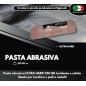 Pâte abrasive Z ultra dure 250 g + disque en feutre 100 mm M14