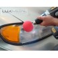 Esfera de pulido rojo oscuro para llantas y faros de coche