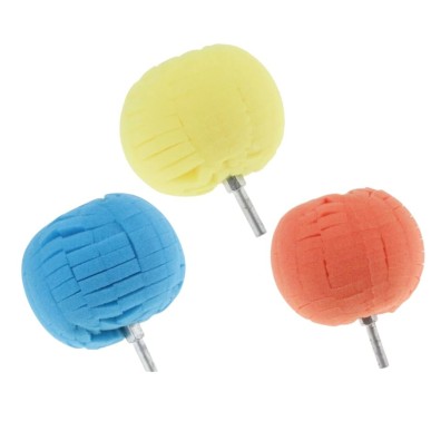Kit 3 Boules Polissage Perceuse | Jantes Auto