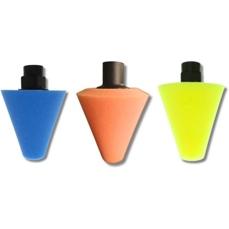 3 M14 Foam Cones for Wheels and Metals
