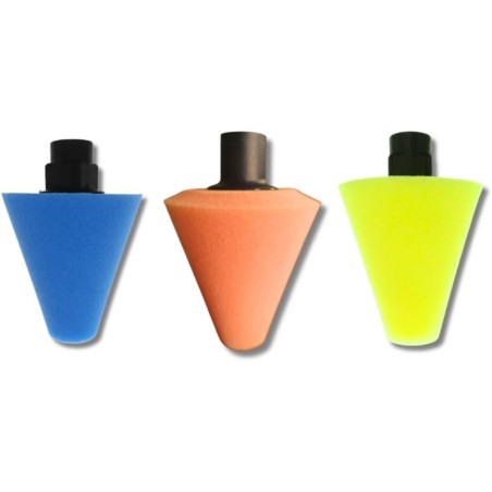 Set 3 Polierkegel M14 | Felgen und Metalle