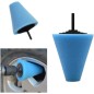 3-Piece Memory Foam Polishing Cone Kit for Drill