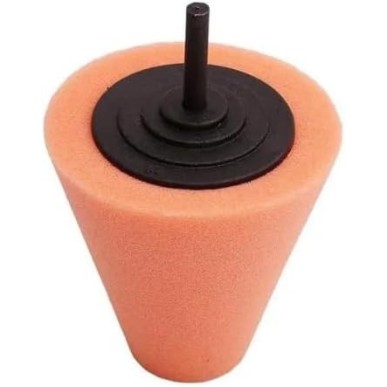 3x Memory Foam Cone Polishing Pads | Drill