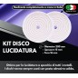 2 Dischi Lucidatura Cotone 200mm Foro 16mm