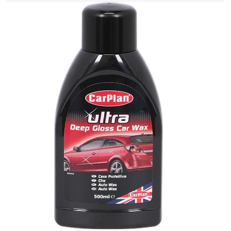 CarPlan Ultra Deep Gloss Wax 500ml – Cera Protectora para Coche CarPlan Ultra Deep Gloss Wax 500ml – Cera Protectora para Coche