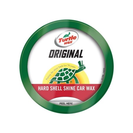 Turtle Wax Original Hard Shell Shine 250g – Cire Auto en Pâte Protection Longue Durée