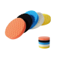 Polierpad Set 80mm – 5x Klett Polierschwämme für Auto & Poliermaschine