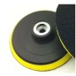 Platorello Supporto 80mm M14 per Lucidatura e Levigatura – Disco Gancio e Anello con Strato Morbido per Lucidatore e Trapano