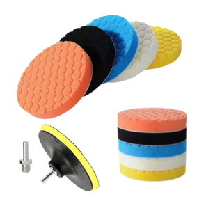 Kit Tampones Pulido Auto 150mm M14