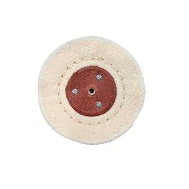 Disco algodón cosido fino 75 mm mandril cónico
