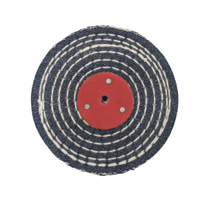 Disco de Algodón para Pulido de Metales 100x12,7x5 mm para Mandril Cónico