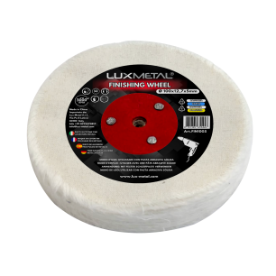 Disque coton souple fin 100 mm mandrin conique