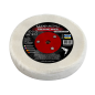 Loose Fine Cotton Polishing Wheel for Metal 100x12.7x5 mm for Tapered Mandrel Drill