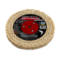 Disco in Heavy Sisal Cotone 100 x 12,7 x 5 mm per Attacco Mandrino Conico Trapano Disco in Heavy Sisal Cotone 100 x 12,7 x 5 mm per Attacco Mandrino Conico Trapano