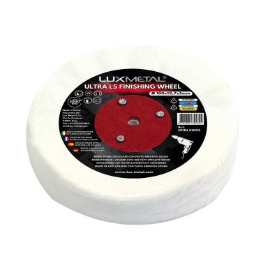 Disco franela suelta 100 mm mandril cónico