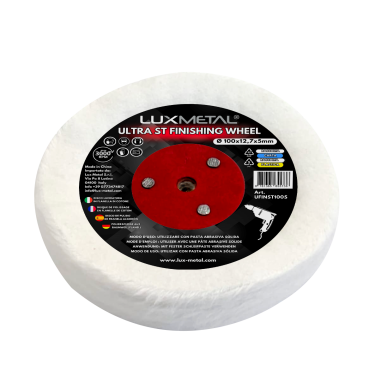 Disco flanella trapuntato 100 mm mandrino conico