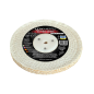 Disco sisal cotone 150 mm mandrino conico