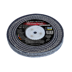 Disco cotone jeans 150 mm mandrino conico