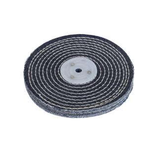 Disco in Cotone Jeans 150 x 12,7 x 10 mm per Attacco Mandrino Conico per Mola Smerigliatrice e Trapano