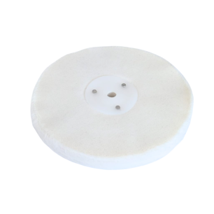 Loose Fine Cotton Polishing Wheel Metal 150x12.7x10 mm Tapered Mandrel Drill Bench Grinder and Angle Grinder