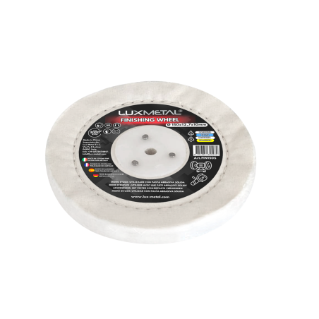 Disco algodón cosido fino 150 mm mandril cónico