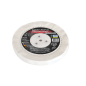 Disque en Coton Cousu Fin pour Polissage Métaux 150x12,7x10 mm Mandrin Conique Perceuse Touret Meuleuse