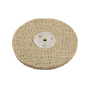Disco in Heavy Sisal Cotone 150 x 12,7 x 10 mm per Attacco Mandrino Conico Mola Smerigliatrice Trapano
