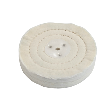 Disque coton cousu fin 150x25,4x10 mm mandrin conique