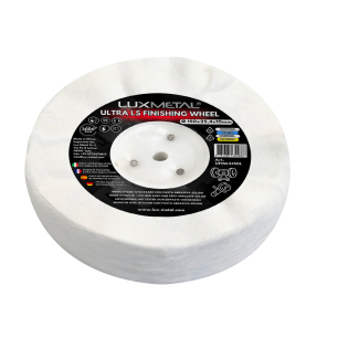 Loose cotton flannel polishing wheel 150x25,4x10 mm tapered mandrel