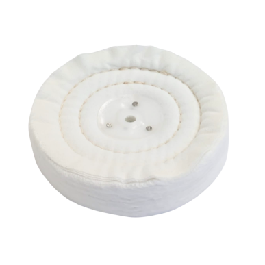 Disque flanelle coton cousue 150x25,4x10 mm mandrin conique
