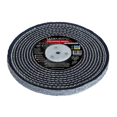 Disco algodón jeans 200 mm mandril cónico