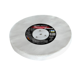 Disque coton souple fin 200 mm mandrin conique