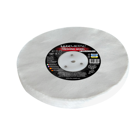 Disco algodón suelto fino 200 mm mandril cónico