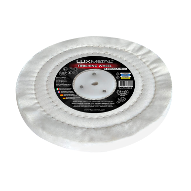 Disco algodón cosido fino 200 mm mandril cónico