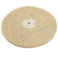 Disque en Heavy Sisal Coton pour Polissage Métaux 200x12,7x10 mm Mandrin Conique Perceuse Touret et Meuleuse