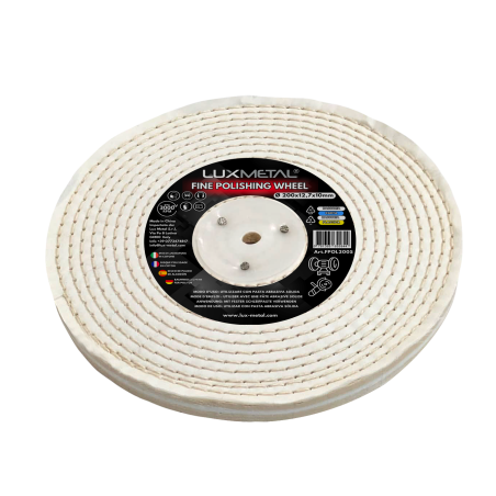 Disque coton fin cousu 200 mm mandrin conique