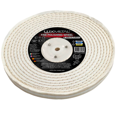 Disco algodón fino cosido 200 mm mandril cónico