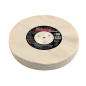 Disco de Algodón Suelto Fino para Pulido de Metales 200x25,4x10 mm para Mandril Cónico Pulidora de Banco y Amoladora Disco de Algodón Suelto Fino para Pulido de Metales 200x25,4x10 mm para Mandril Cónico Pulidora de Banco y Amoladora