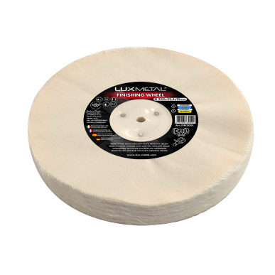Disque coton souple fin 200x25,4x10 mm mandrin conique